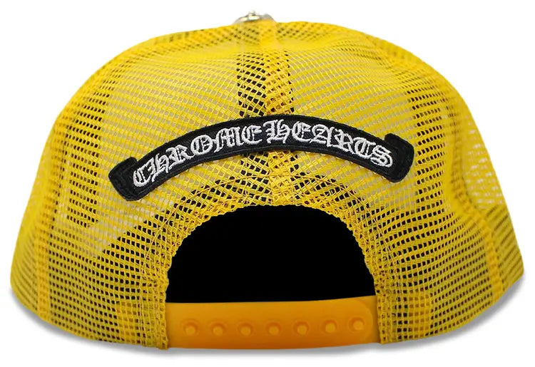Chrome Hearts King Taco Trucker Hat
Yellow/White/Red