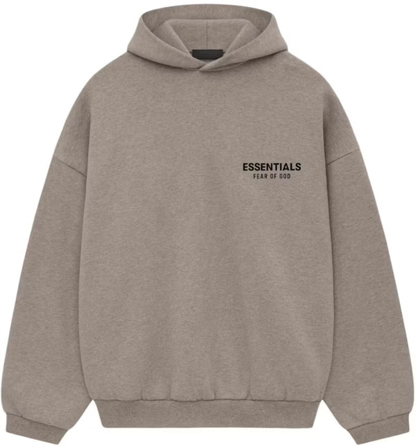 Fear of God Essentials Fleece Hoodie (FW24) Heather Gray