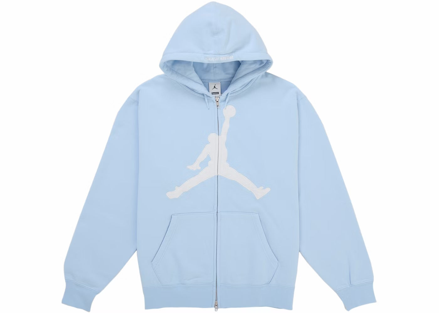 Supreme Jordan Hooded Sweatshirt (SS26) Light Blue