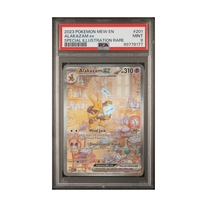 2023 Pokémon Mew En Alakazam Ex PSA 9