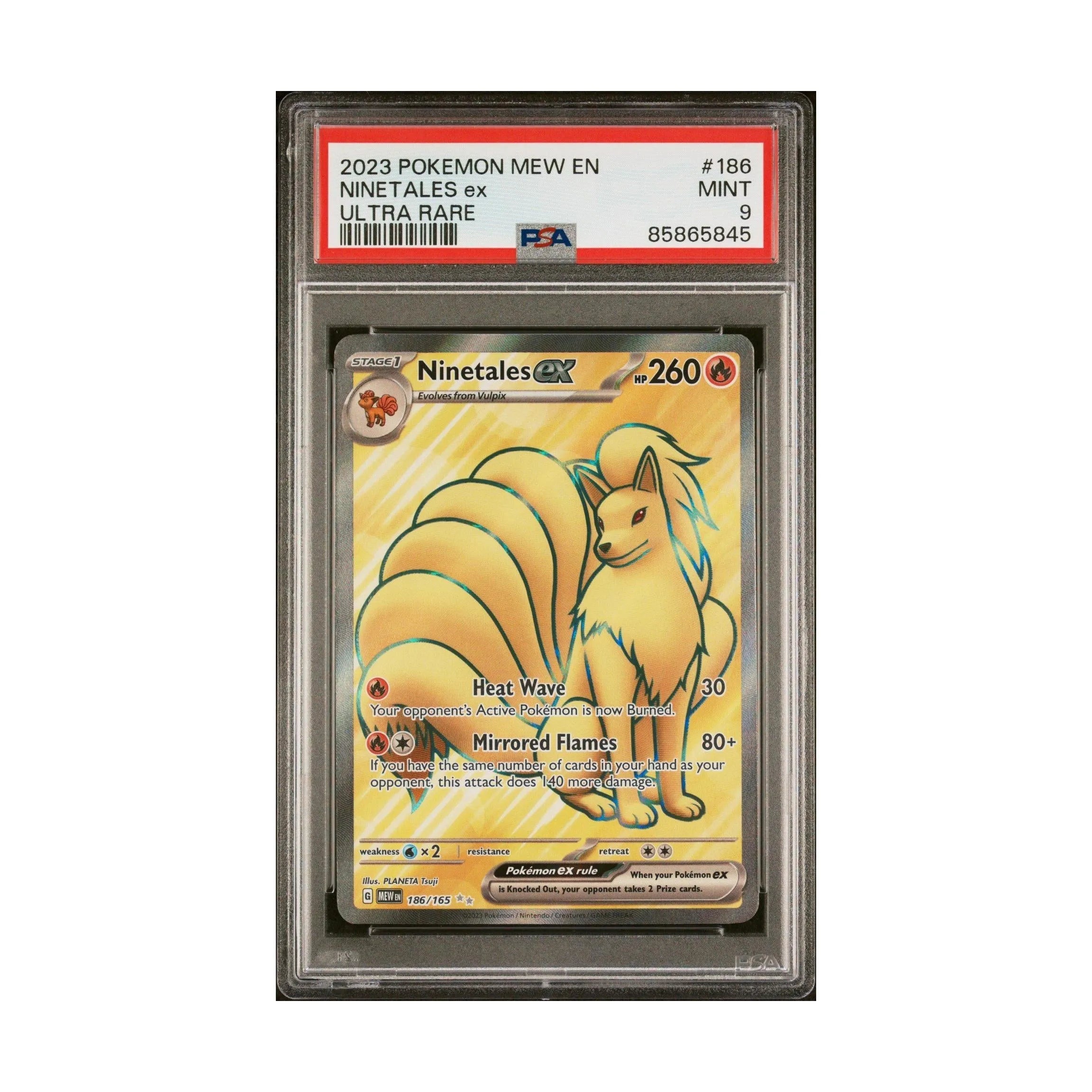 2023 Pokémon Mew En Ninetables Ex PSA 9