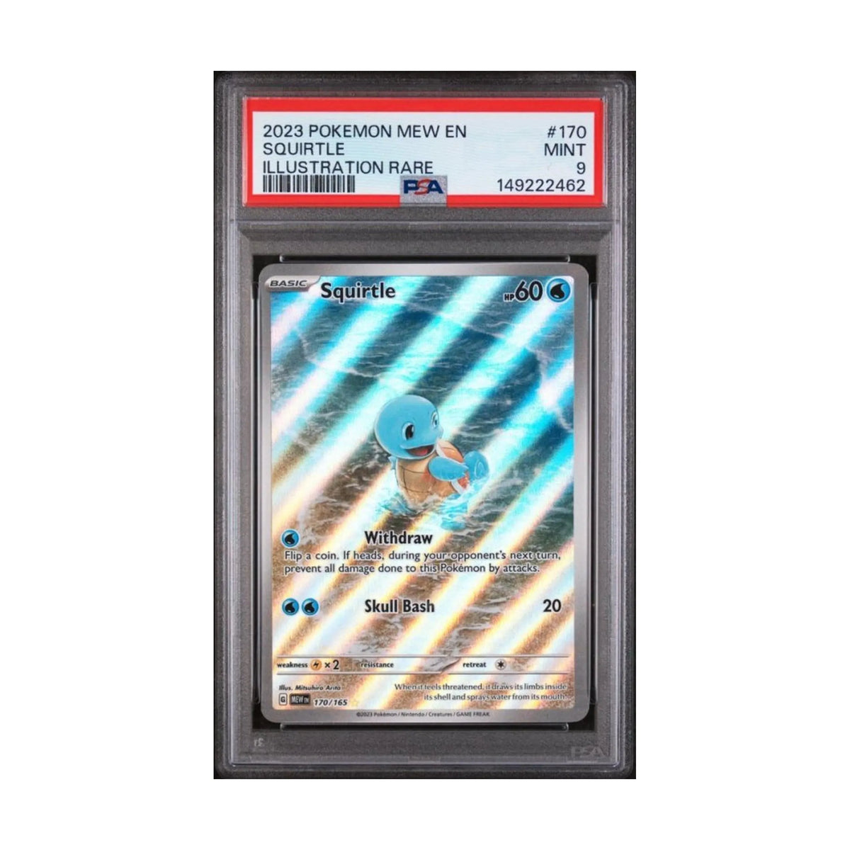 2023 Pokémon Mew En Squirtle PSA 9