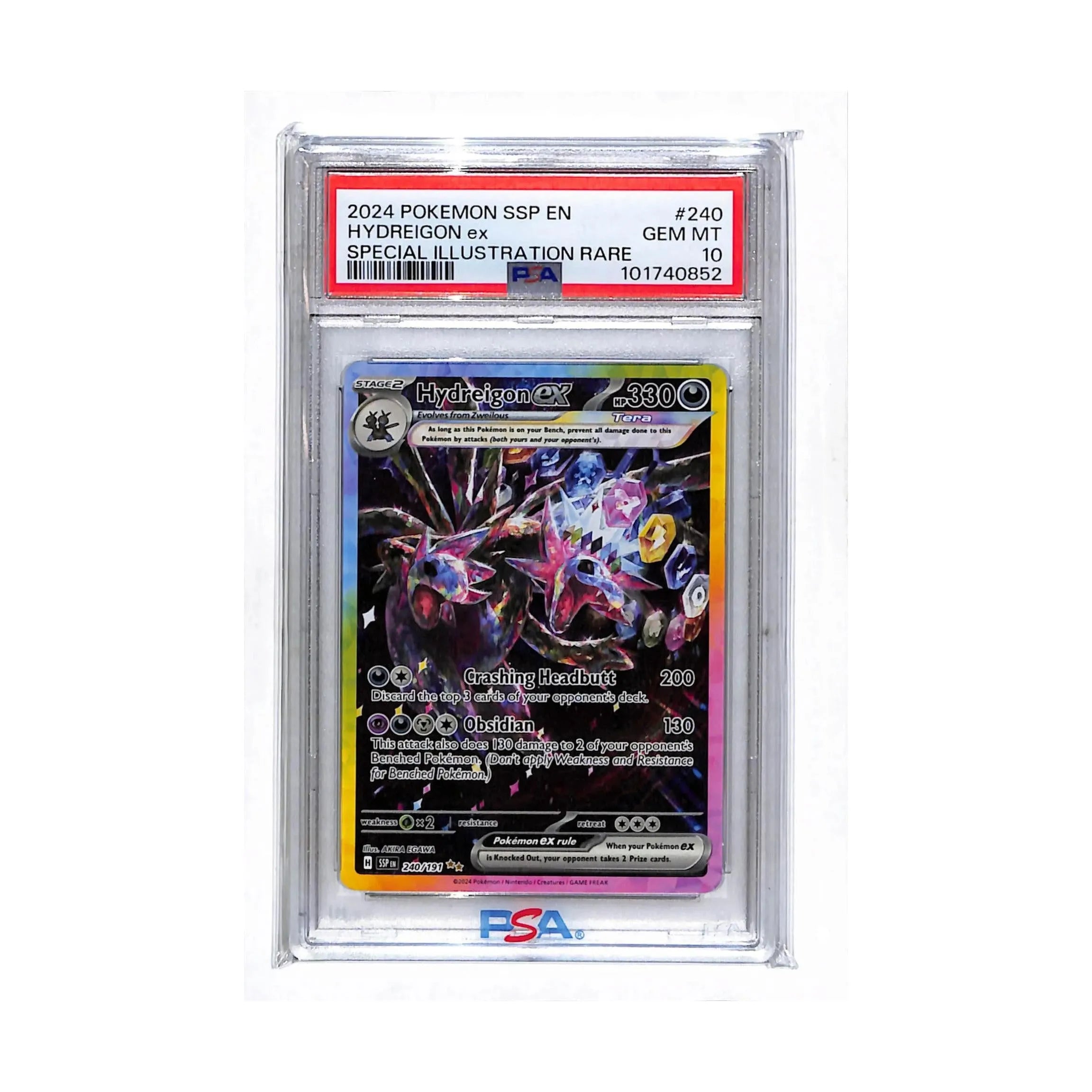 2024 Pokémon Ssp En Hydreigon Ex PSA 10