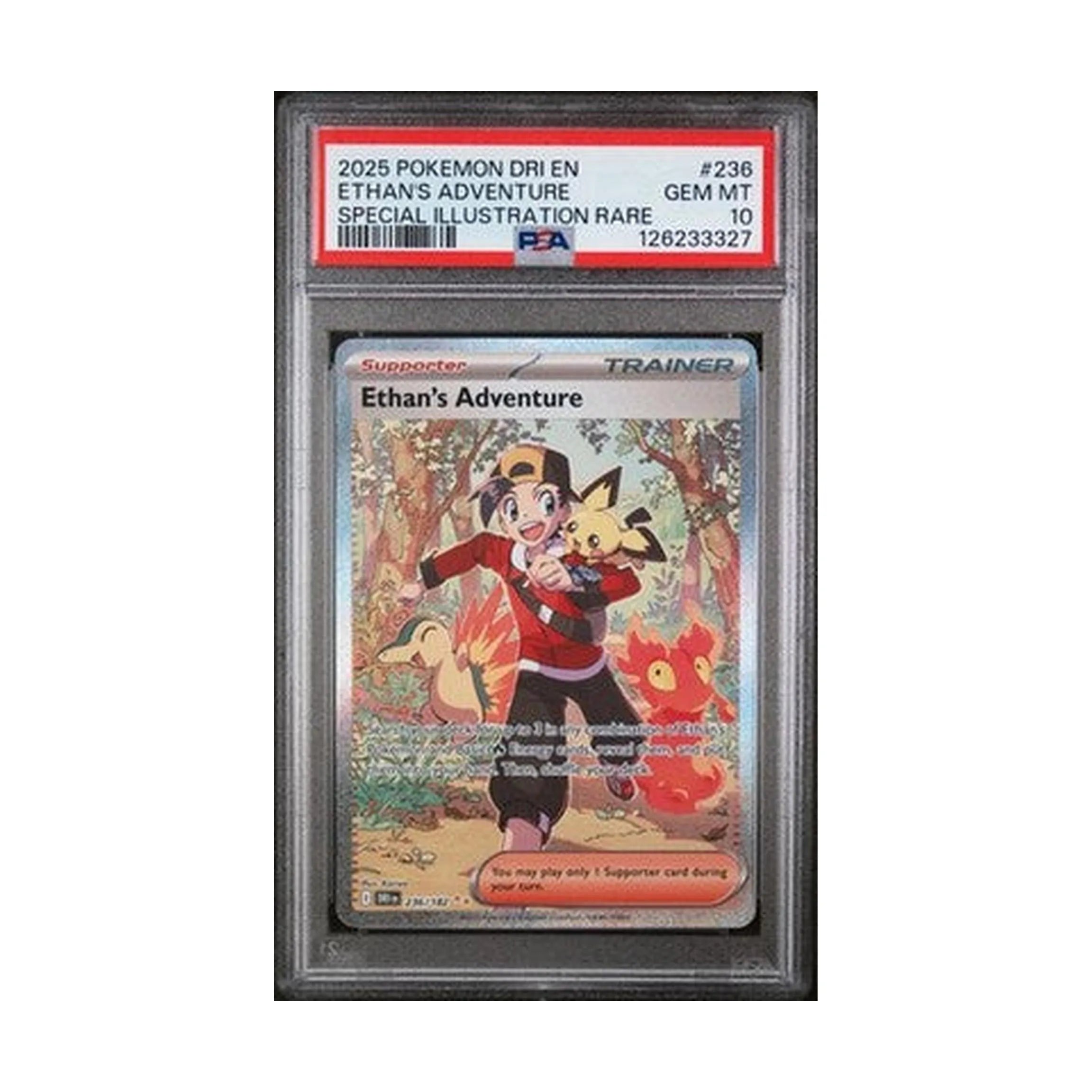 2025 Pokémon Dri En Ethan’s Adventure PSA 10