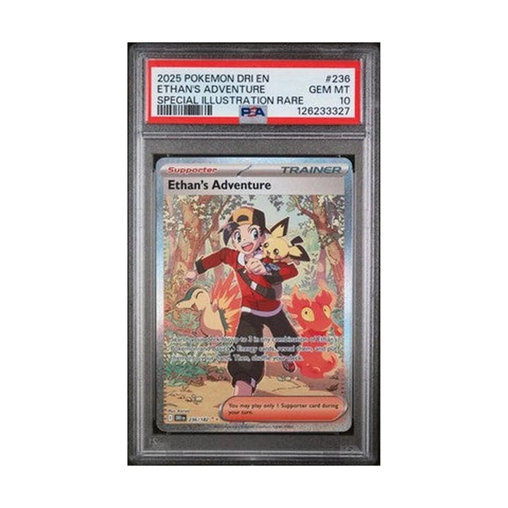 2025 Pokémon Dri En Ethan’s Adventure PSA 10