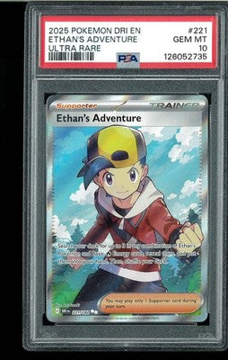 2025 Pokémon Dri En Ethan’s Adventure PSA 10