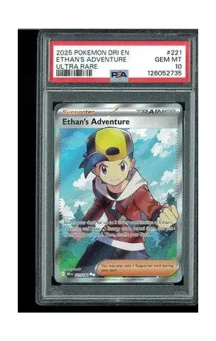 2025 Pokémon Dri En Ethan’s Adventure PSA 10