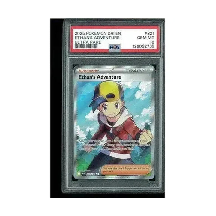 2025 Pokémon Dri En Ethan’s Adventure PSA 10