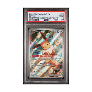 2025 Pokemon SVP EN EEVEE Prismatic Evolutions P.C. ETB PSA 9