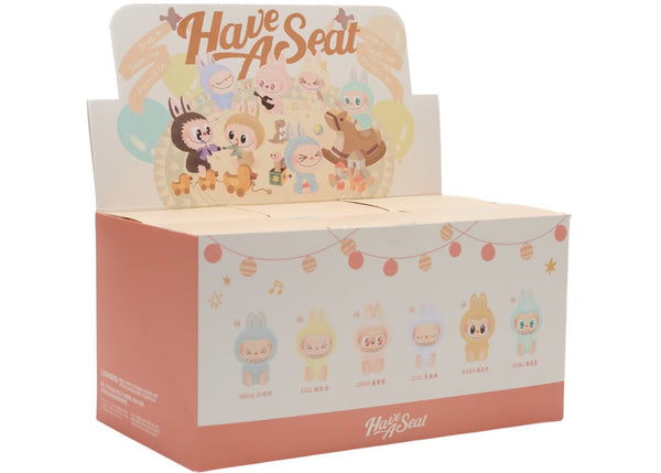 Pop Mart Labubu The Monsters Have a Seat Vinyl Plush Sealed Case