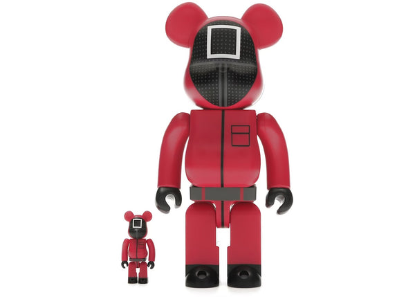 Bearbrick x Squid Game Guard 100% & 400% Set
