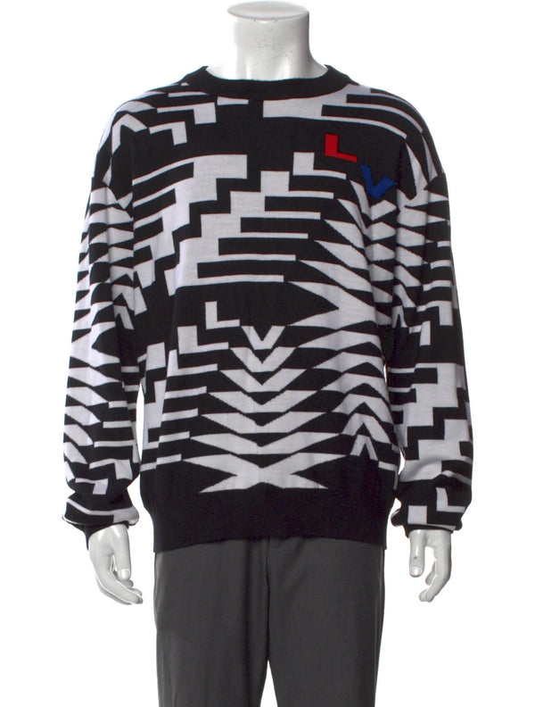 Louis Vuitton 2024 Wool Pull over Black
