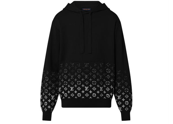 Louis Vuitton Gradient Cotton Hoodie Black/White