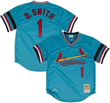 Mitchell & Ness Ozzie Smith Light Blue St. Louis Cardinal’s 1982 Authentic Jersey