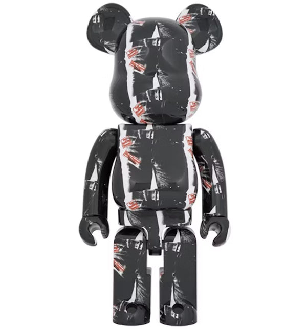 Bearbrick Andy Warhol x The Rolling Stones (Sticky Fingers) 100% & 400% Set
