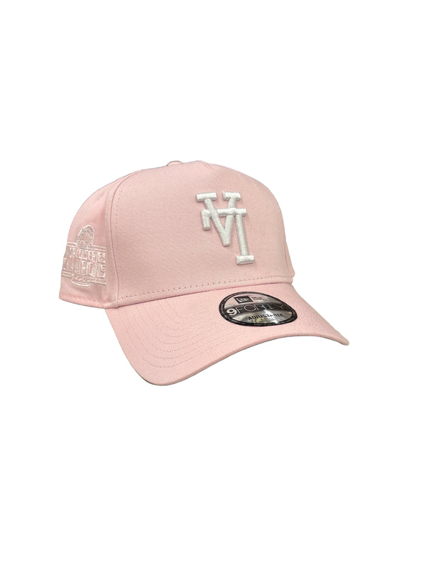 New Era 9Forty A-Frame Upside Down LA Dodgers Pink/White