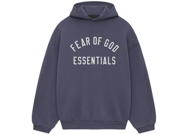 Fear of God Essentials Fleece Hoodie Marine