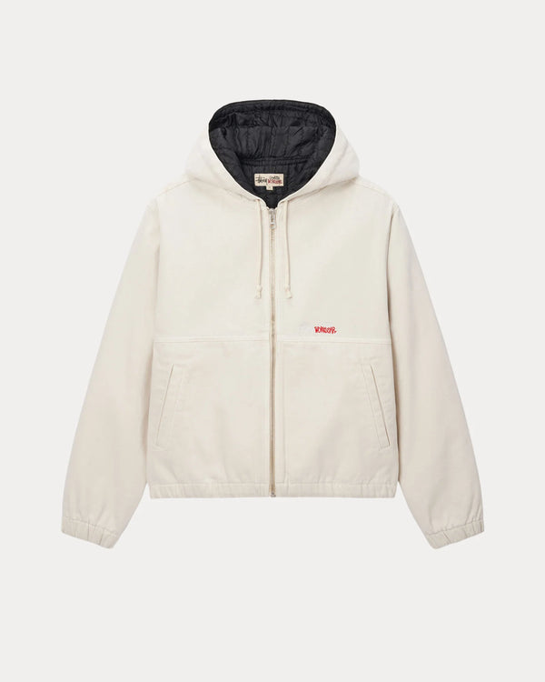Stussy Insulated Work Jacket canvas Bone