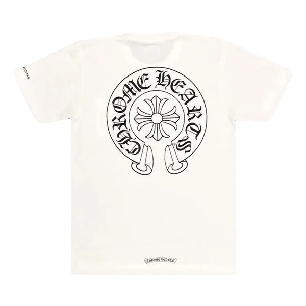 Chrome Hearts Horse Shoe Logo Pocket T-Shirt White