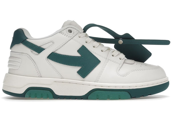 OFF-WHITE Out of Office OOO Low Tops White Green (FW22)