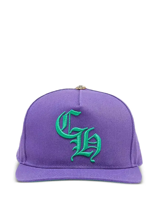 Chrome Hearts CH Baseball Cap Purple/Green