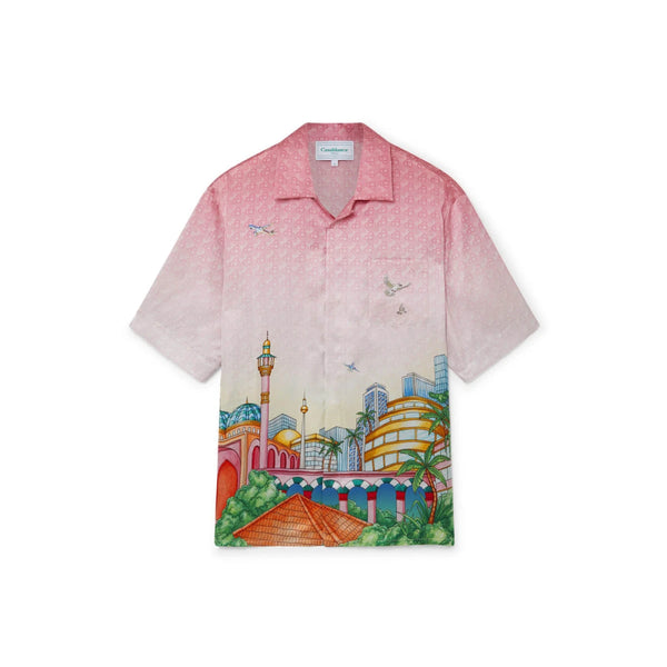 Casablanca « Morning City View » Silk Shirt