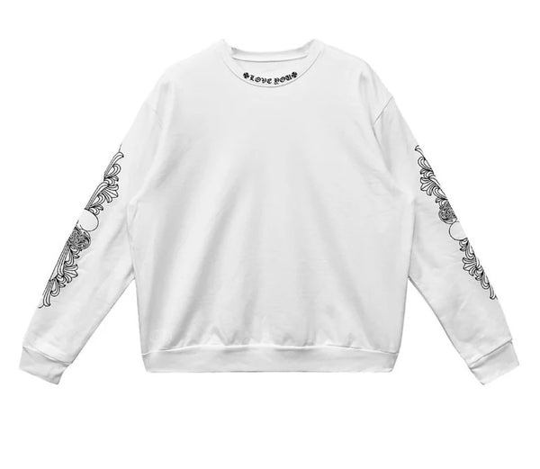 Chrome Hearts Love You Crewneck Sweatshirt