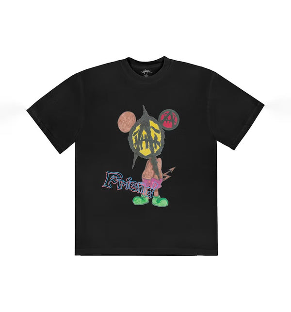 Travis Scott Utopia x St Michael 2B Tee Black