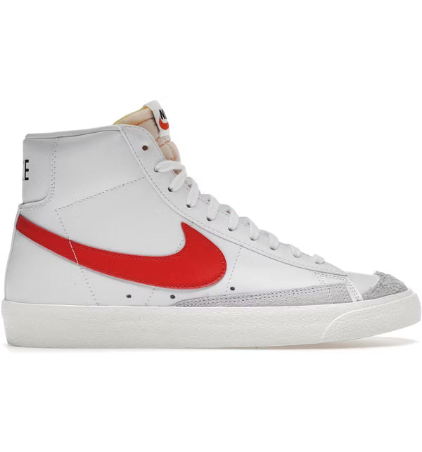 Nike Blazer Mid 77 Vintage Mismatched Swoosh Blue Red