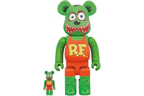 Bearbrick Rat Fink 100% & 400% Set