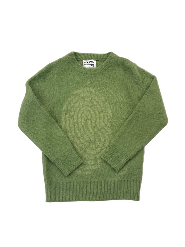 Pierre Bassene World Mohair Sweater Mint Green