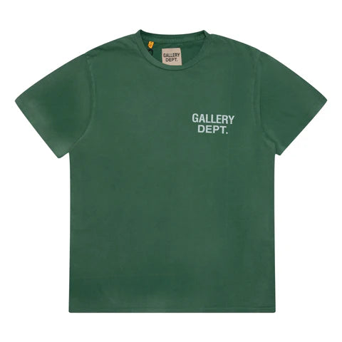 Gallery Dept. T-Shirt souvenir Light Dark Green