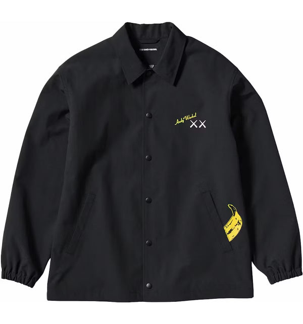 Kaws x Uniqlo Warhol Coach Jacket Black