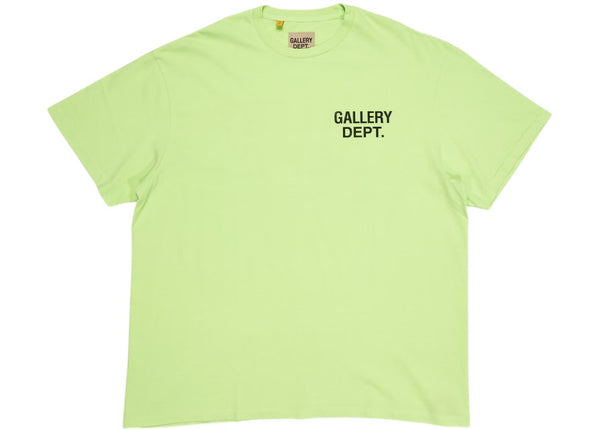 Gallery Dept. T-Shirt souvenir Lime Green