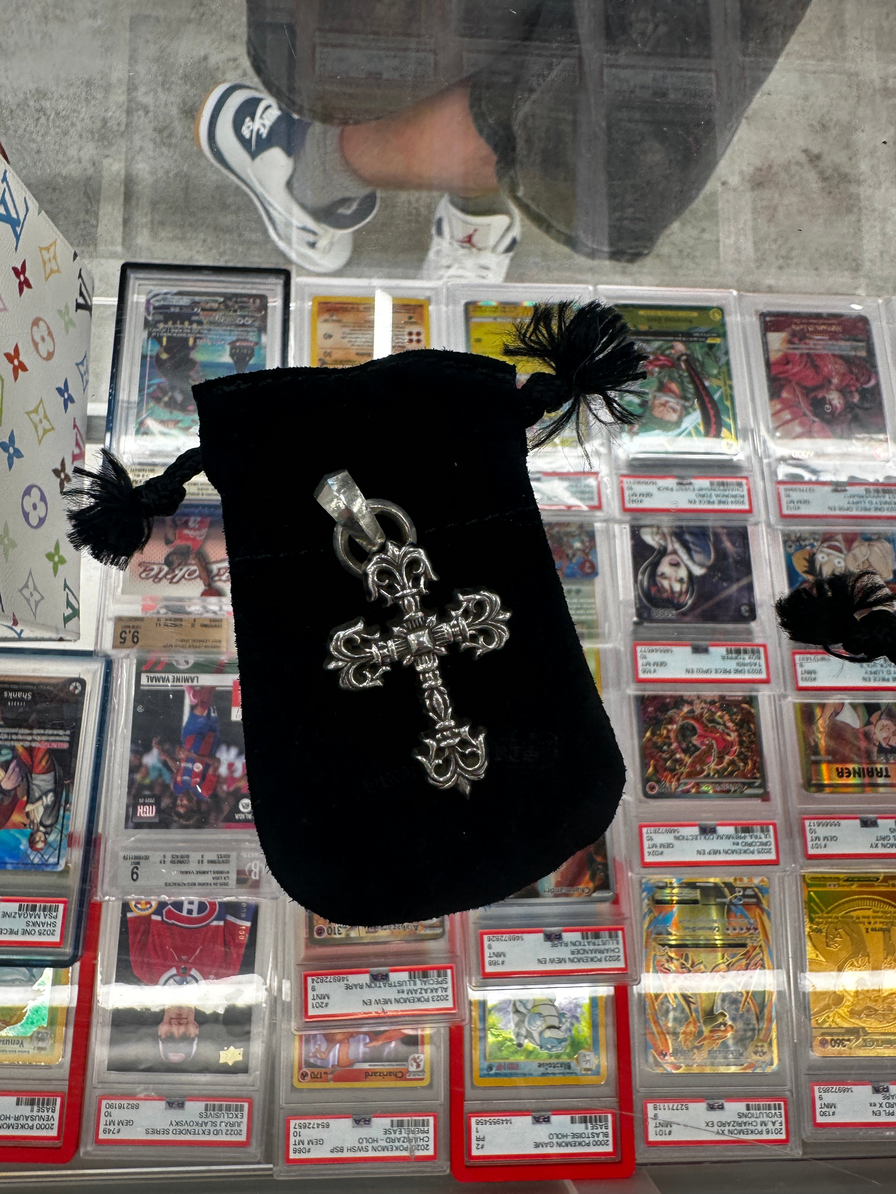 Chrome Hearts Filigree Cross Pendant With Bale