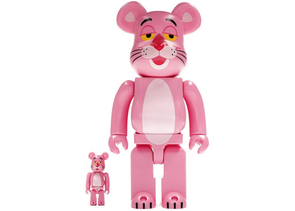 Bearbrick Pink Panter 100% & 400% Set