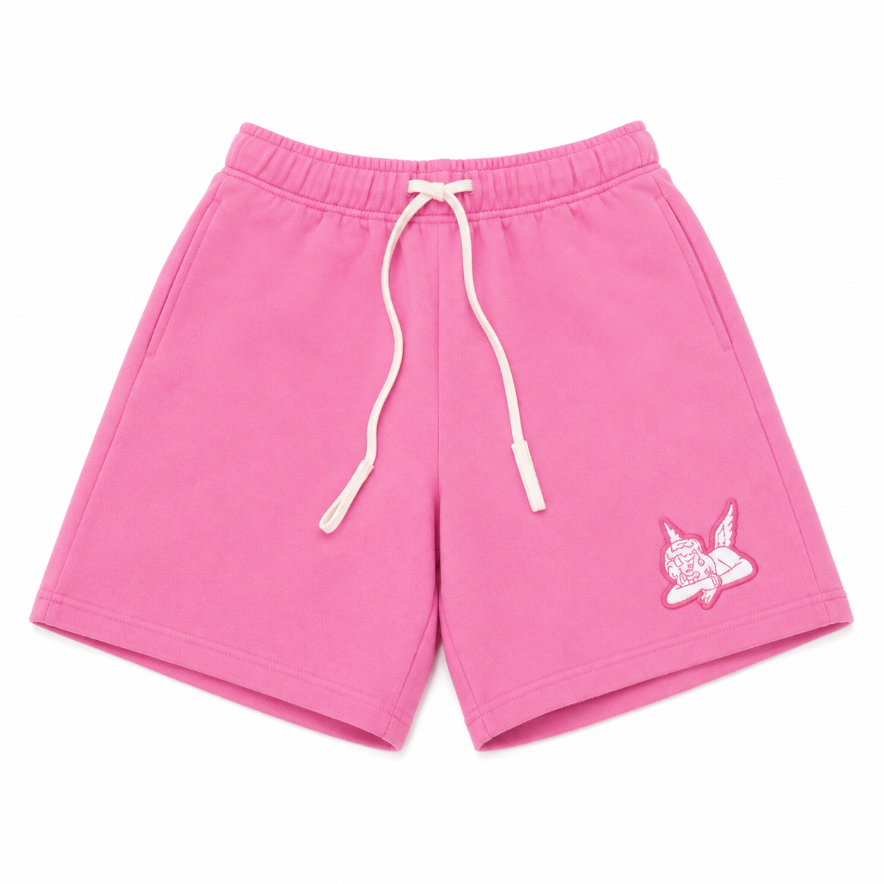 Saint Heavyweight Fleece Shorts Pink