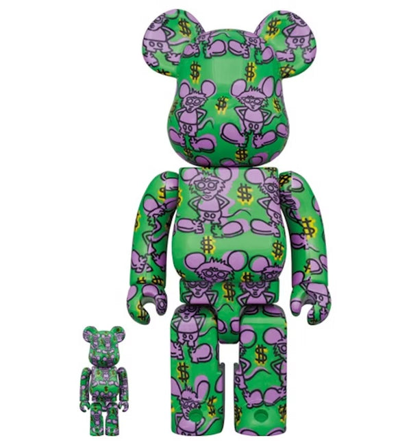 Bearbrick x Keith Haring #11 100% & 400% Set