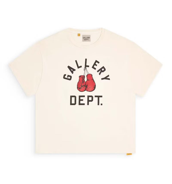 Gallery dept. Boxing Merch T-Shirt Beige