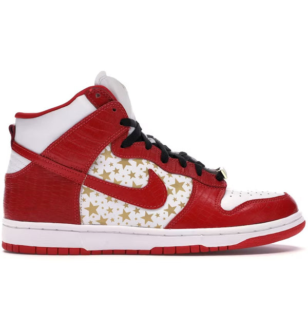 Nike Dunk High Pro SB Supreme Red Stars