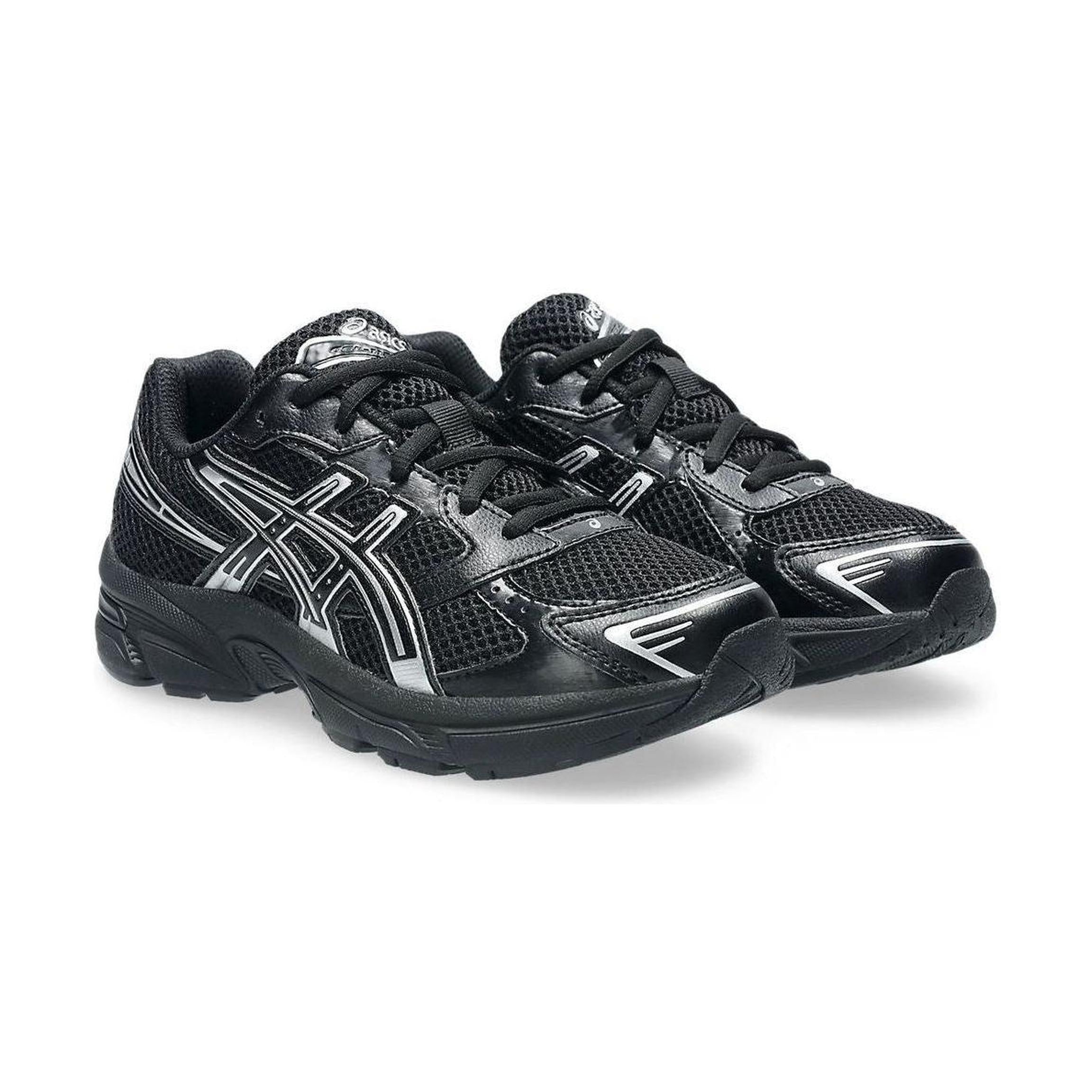 ASICS Gel-1130 Black Pure Silver (GS)
