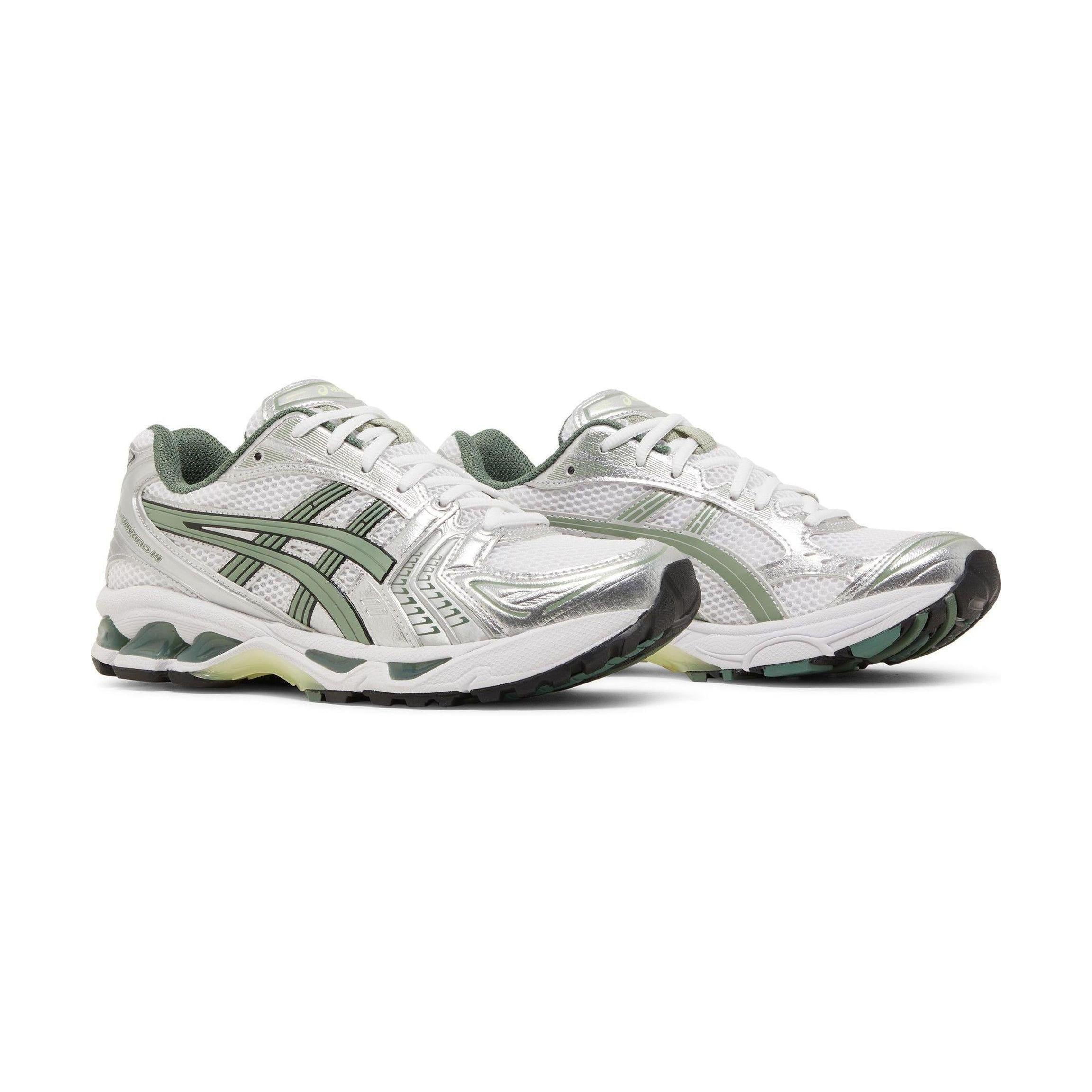 ASICS Gel-Kayano 14 White Pure Silver Slate Grey Sage