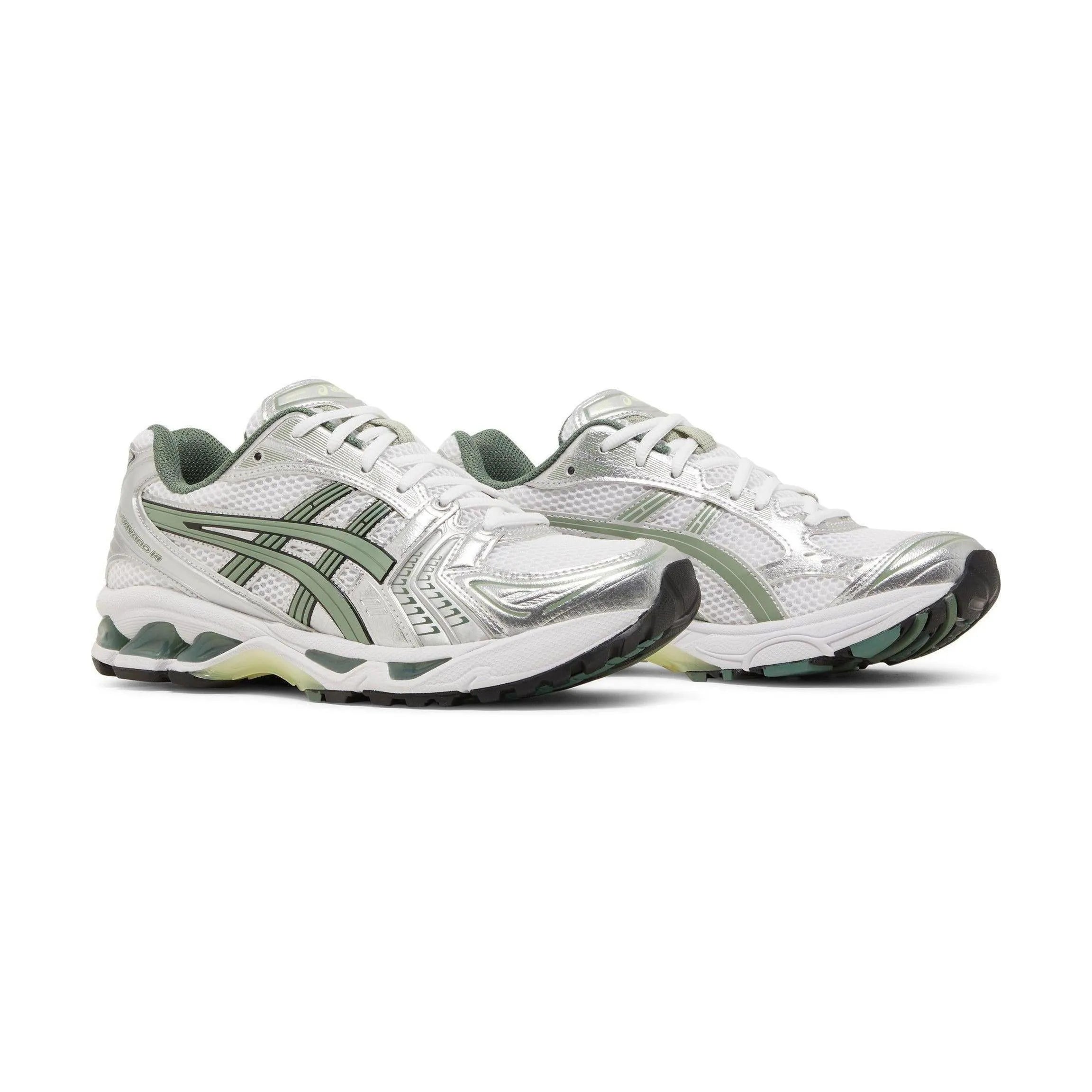 ASICS Gel-Kayano 14 White Pure Silver Slate Grey Sage