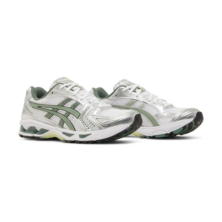 ASICS Gel-Kayano 14 White Pure Silver Slate Grey Sage