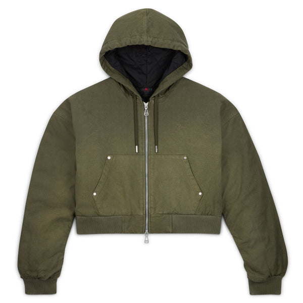 Air Jordan x Travis Scott Canvas Jacket Olive