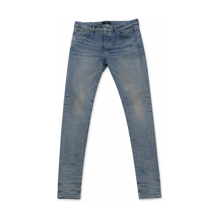Amiri Stack Flare Jeans Clay Indigo