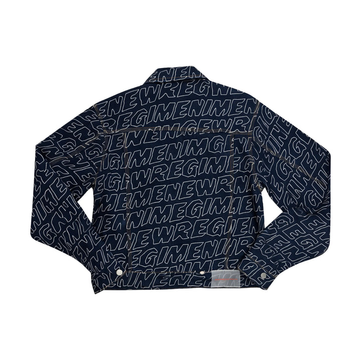 New Regime Variant Mono Denim Jacket indigo