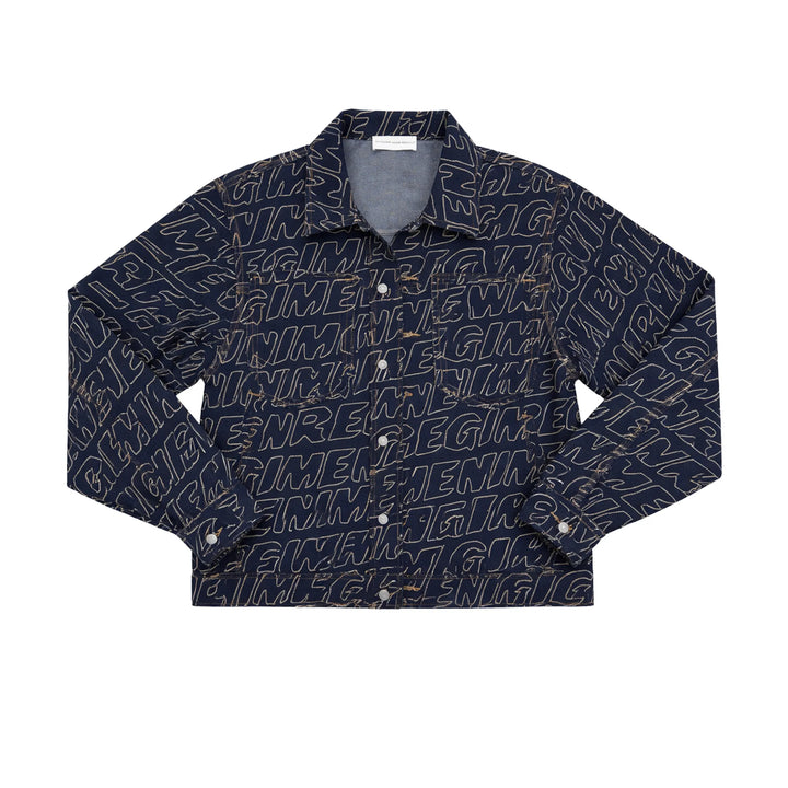 New Regime Variant Mono Denim Jacket indigo