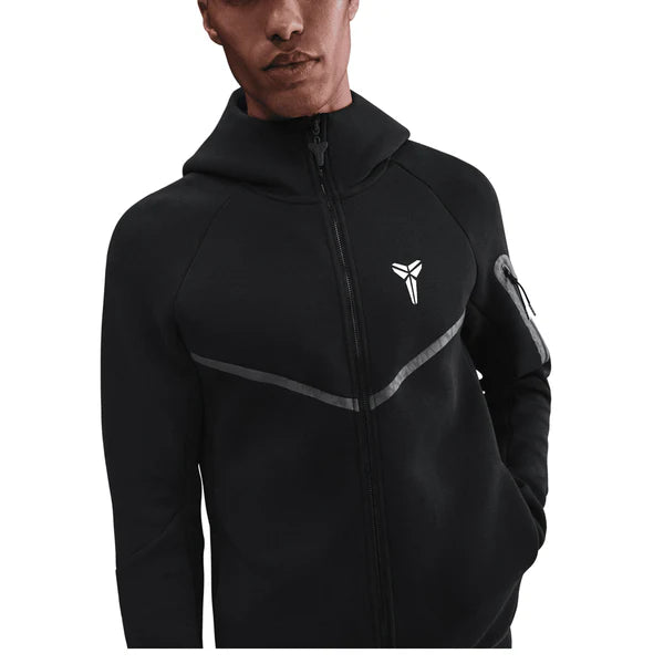 Kobe Tech Fleece Full-Zip Windrunner Jacket Black