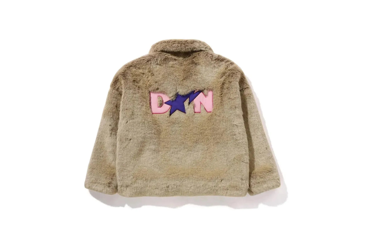 Bape x Don Toliver Faux Fur Jacket